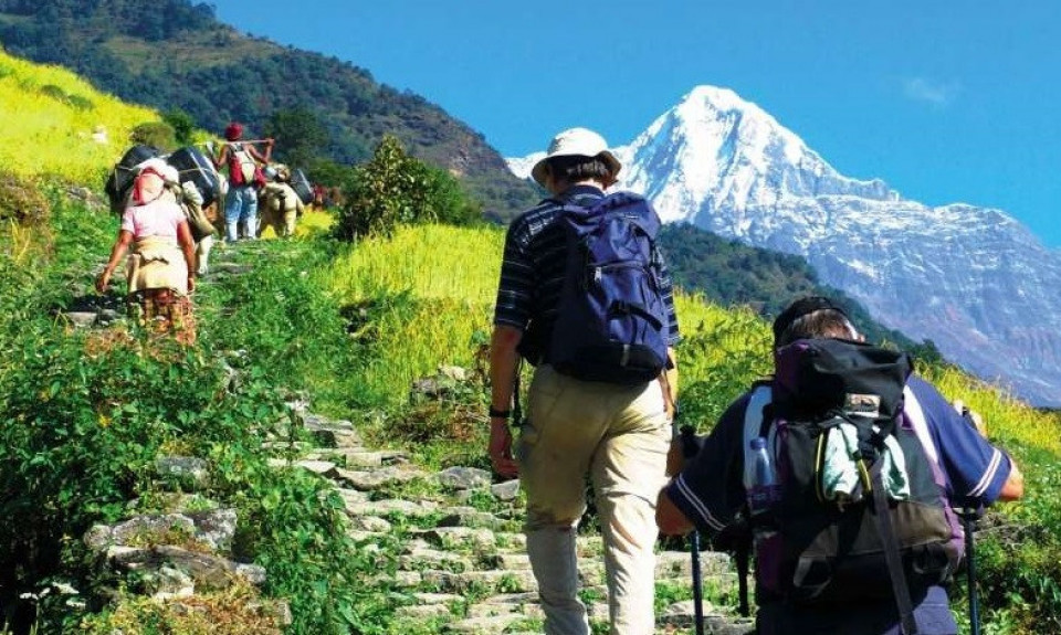 २०२६ को मार्चमा भित्रिए एक लाख २० हजारभन्दा बढी पर्यटक